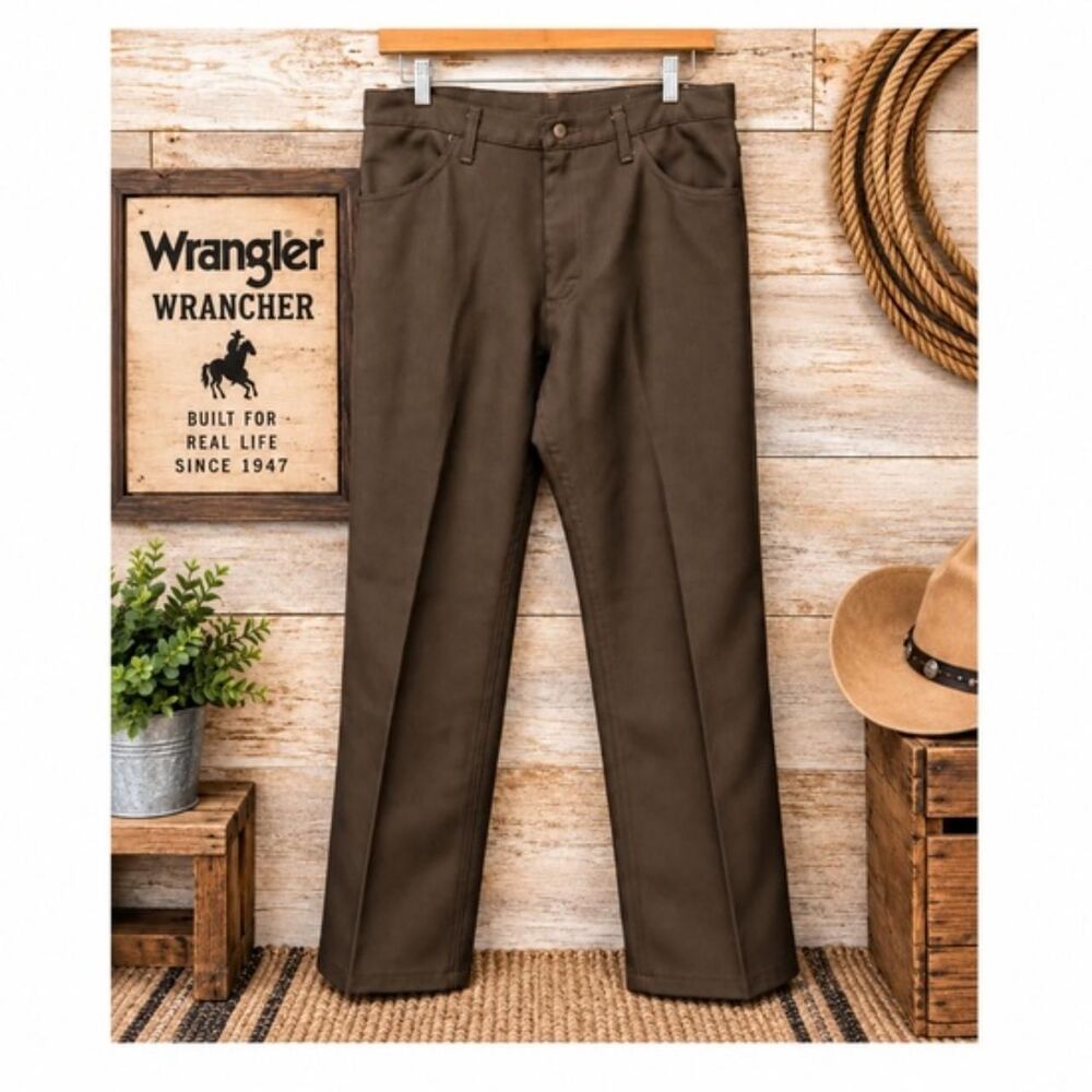 Wrangler Men's Brown Trousers